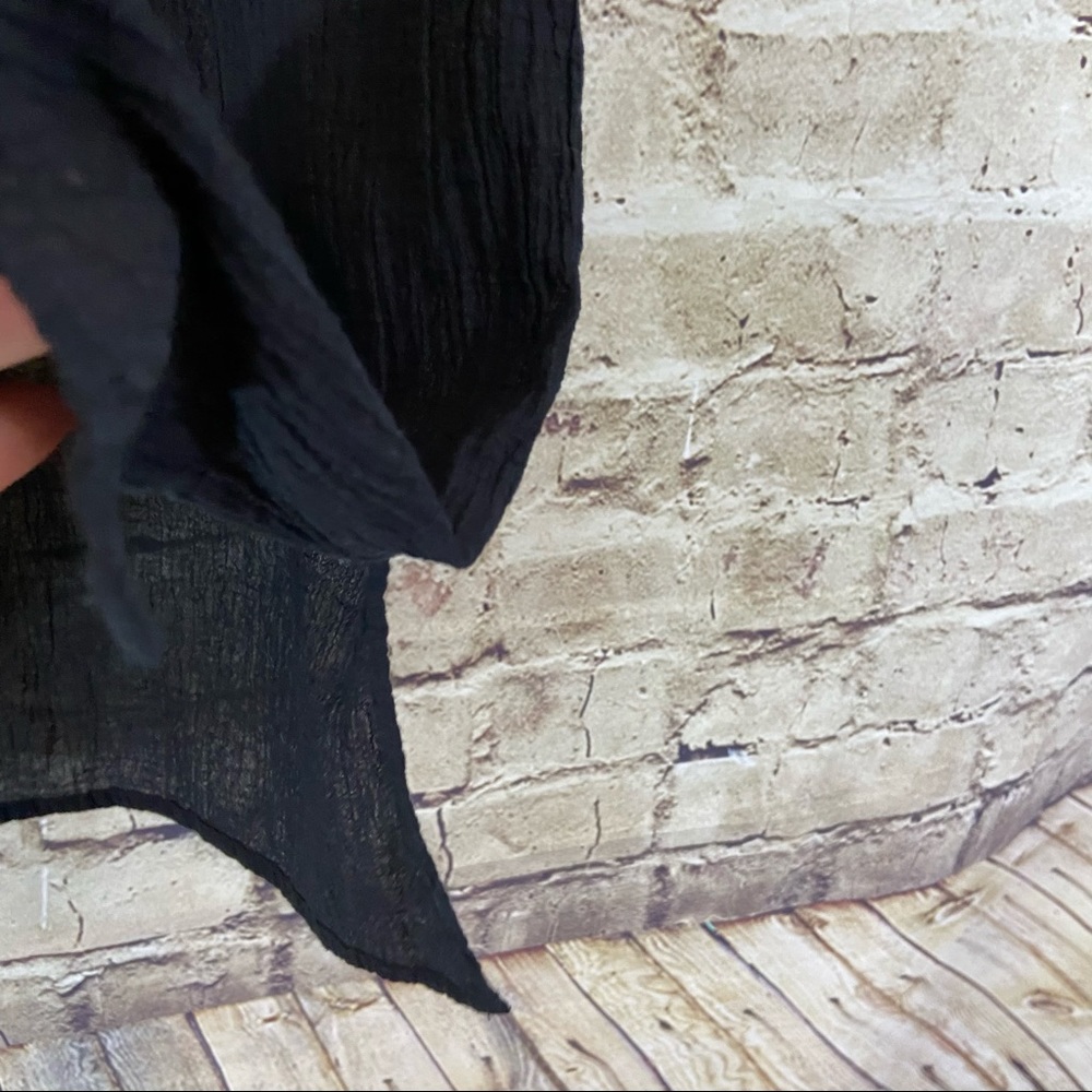 Old navy black long sleeve tunic top size medium - Picture 2 of 9